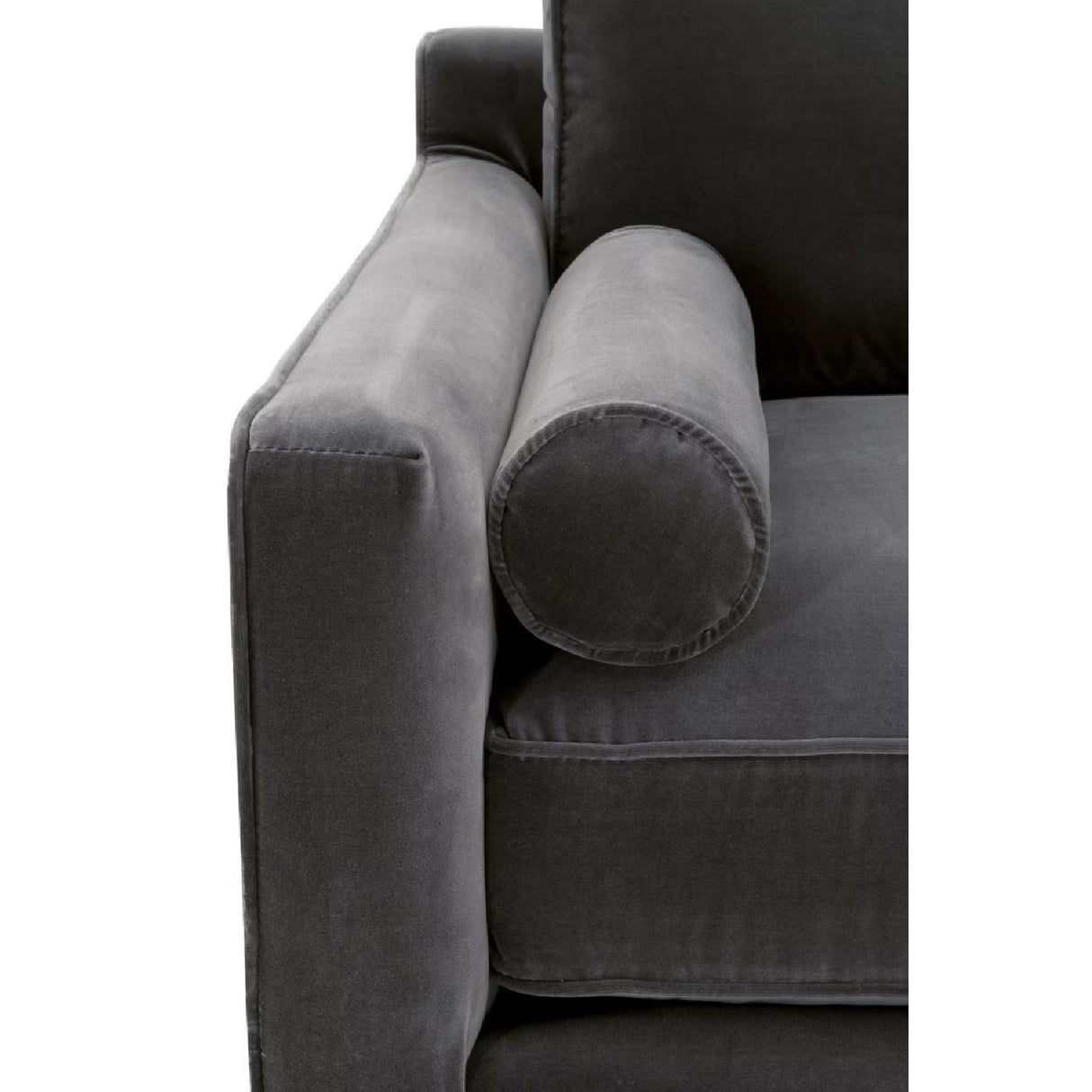 Velvet Modern Loveseat | Oroa.com