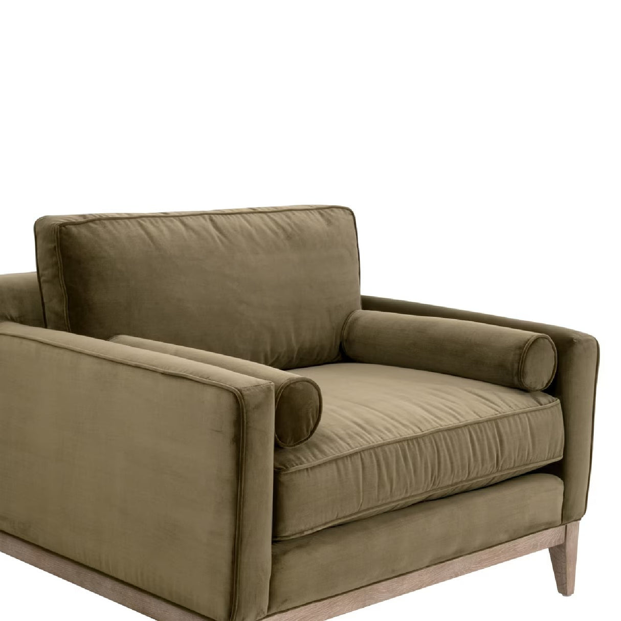 Velvet Modern Loveseat | Oroa.com