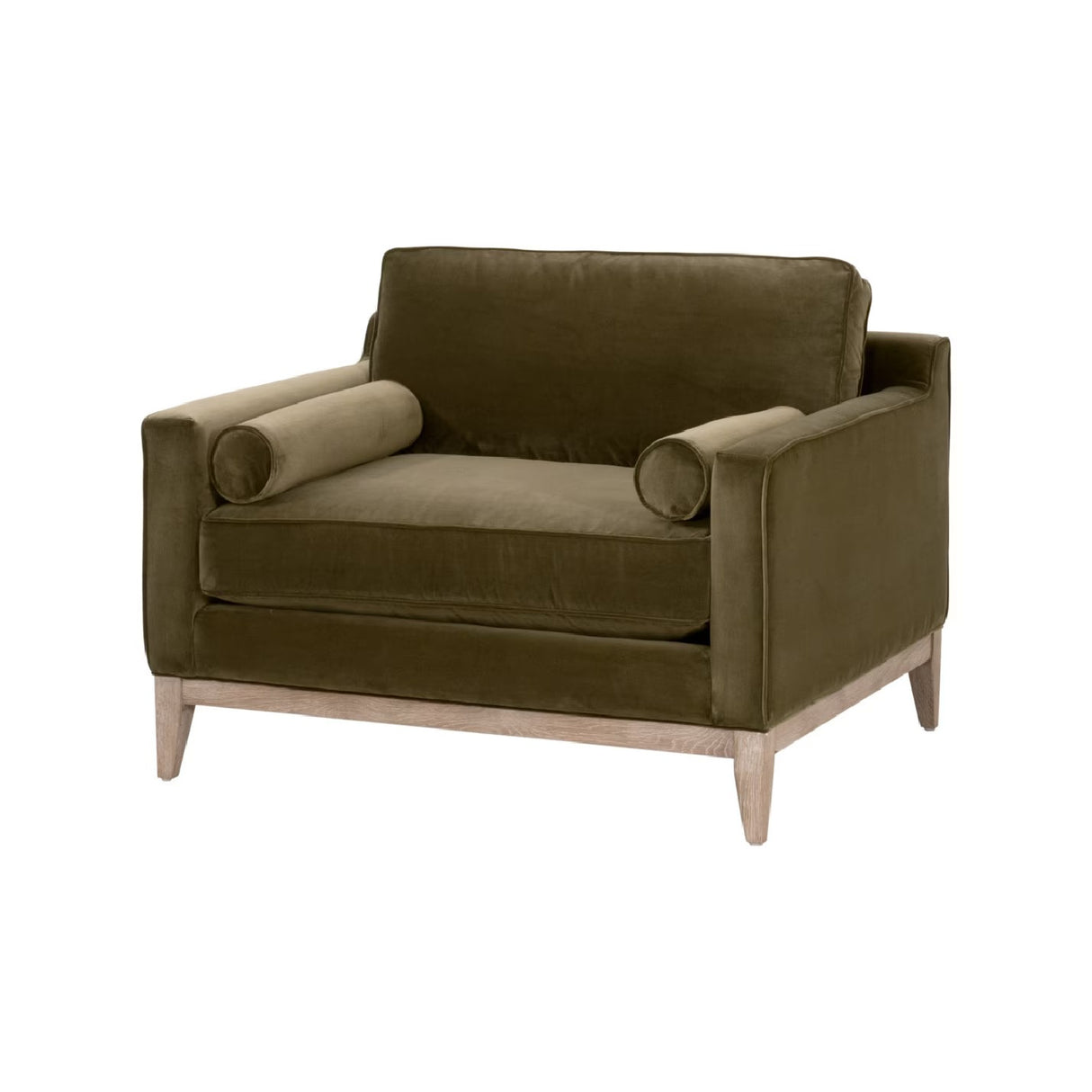 Velvet Modern Loveseat | Oroa.com