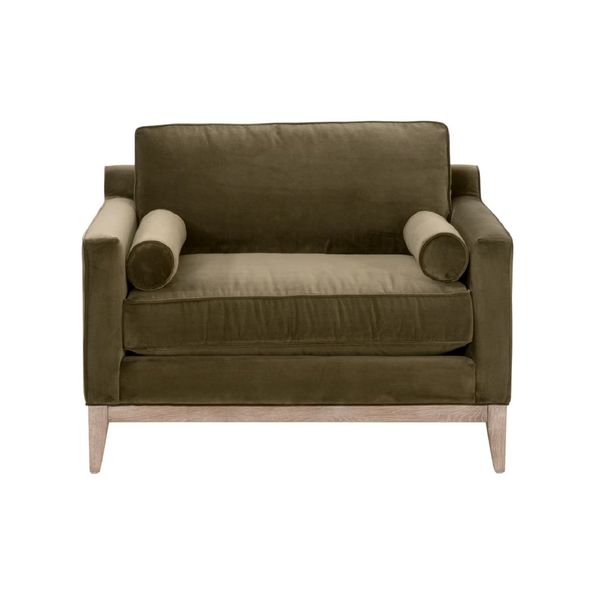 Velvet Modern Loveseat | Oroa.com