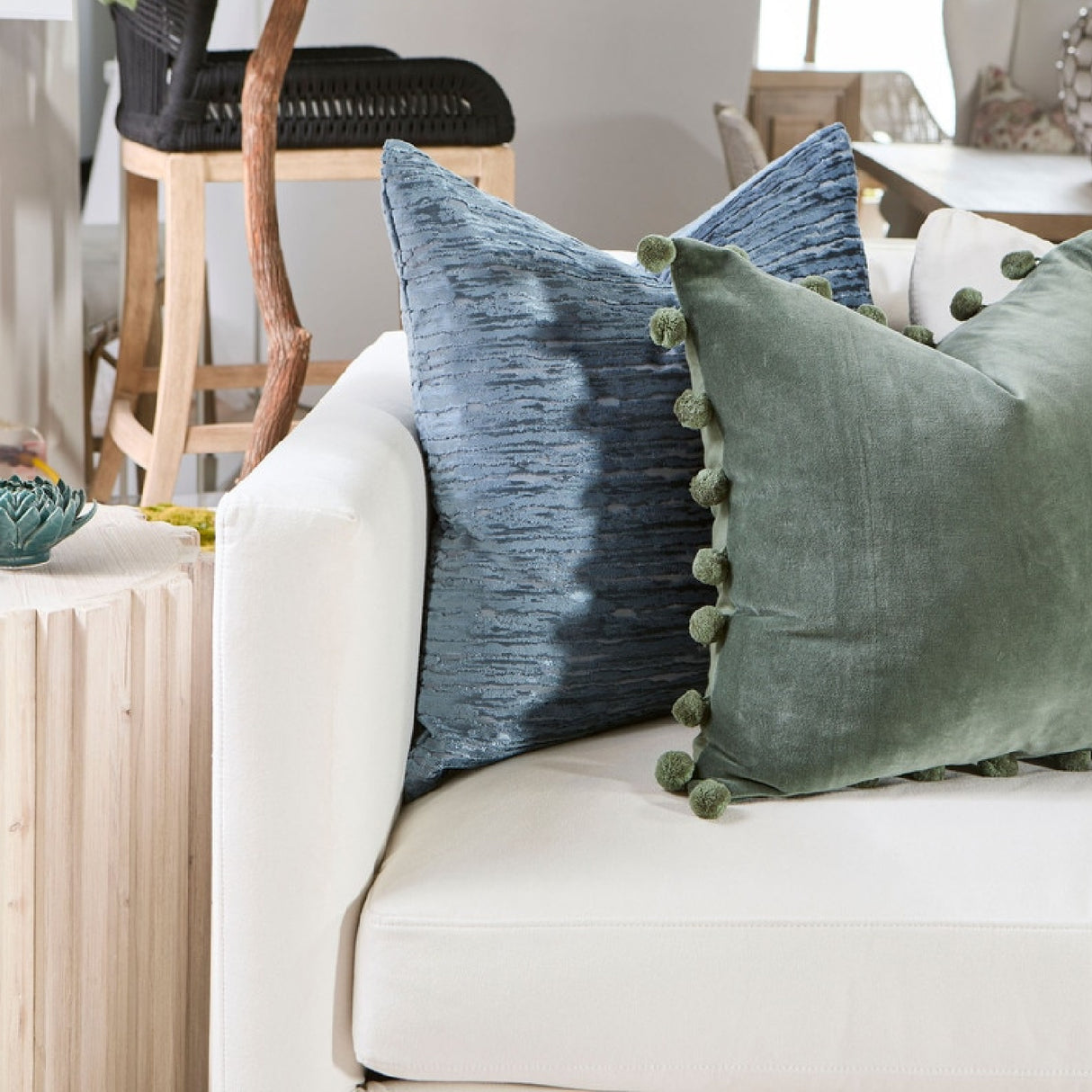 White Fabric Sofa | Oroa.com