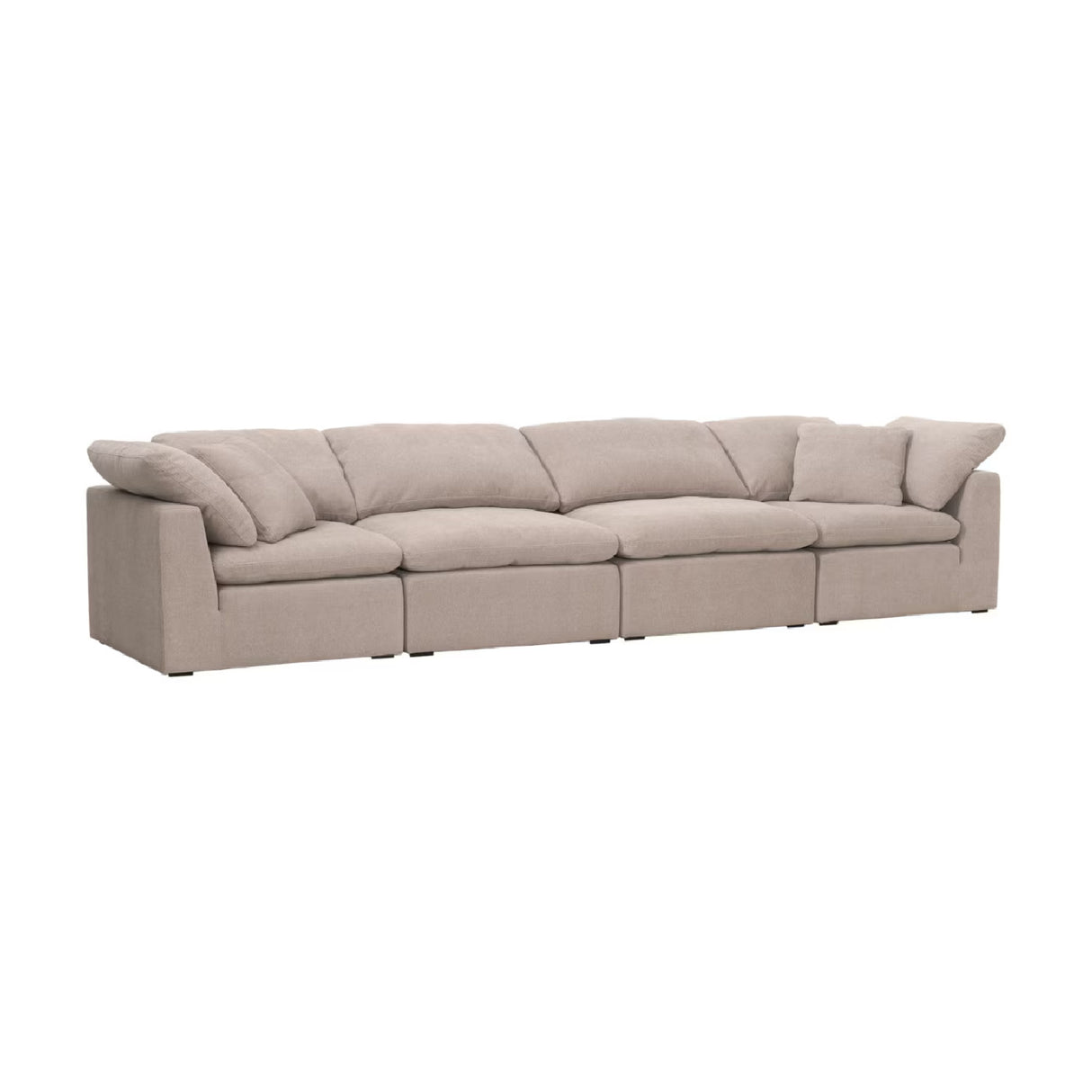 Modern European furniture - Cushioned Modular Sofa Chair - www.oroa.com | Oroa.com