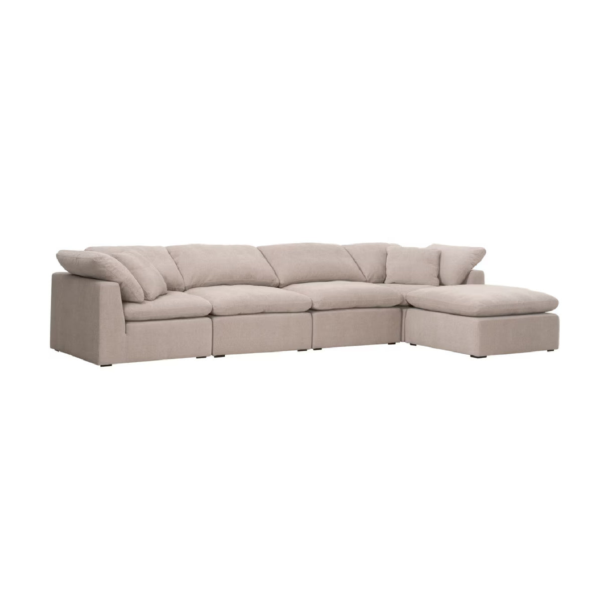 Modern European furniture - Cushioned Modular Sofa Chair - www.oroa.com | Oroa.com