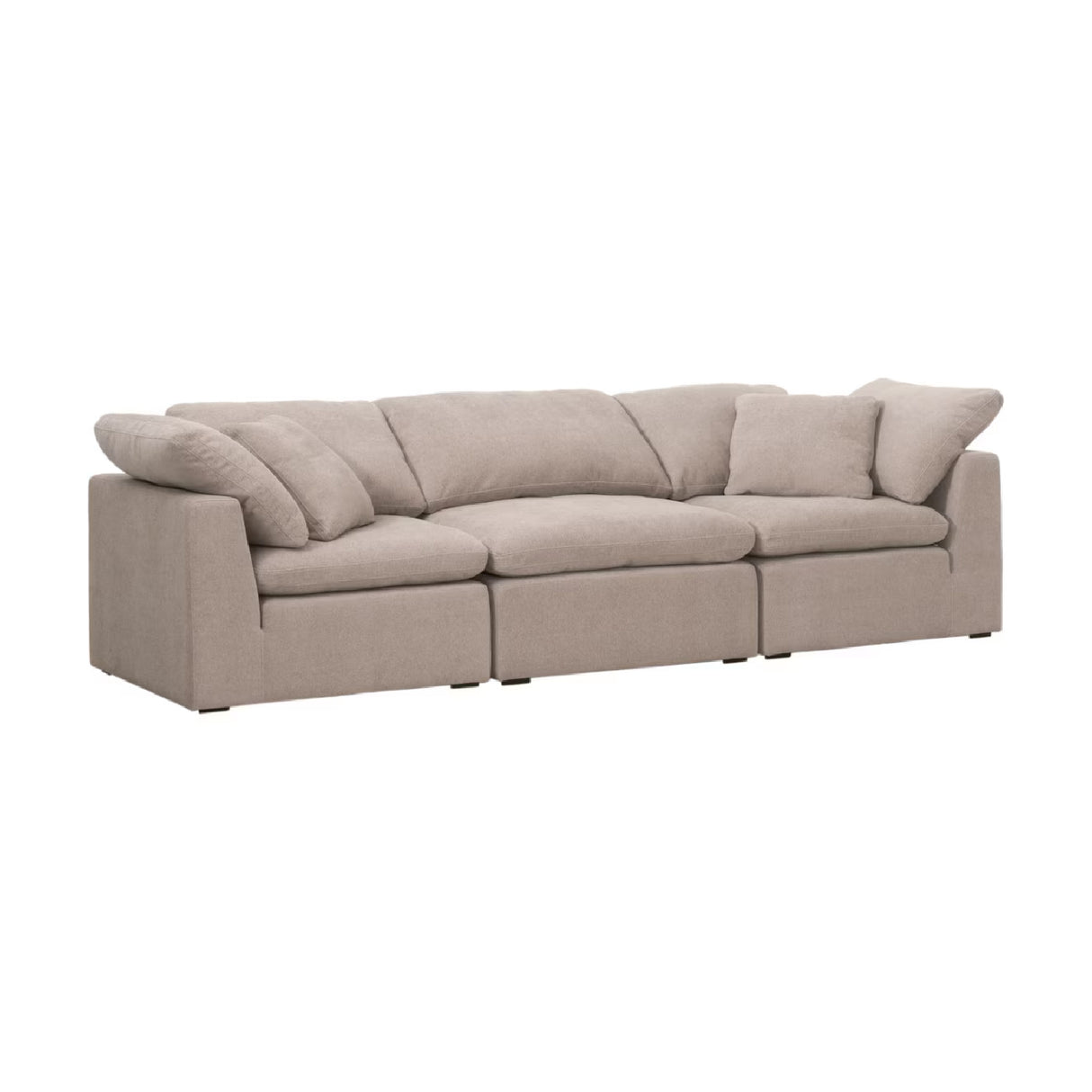 Modern European furniture - Cushioned Modular Sofa Chair - www.oroa.com | Oroa.com
