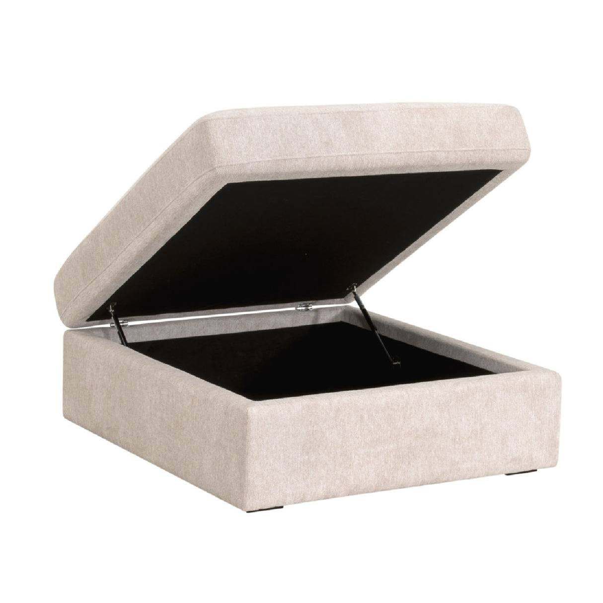 Cream Modular Storage Ottoman | Oroa.com