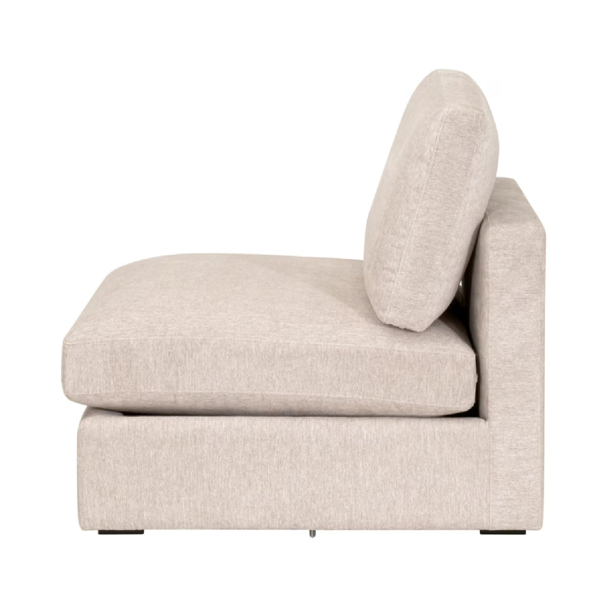 Modern European furniture - Beige Modular Sofa Chair - www.oroa.com | Oroa.com