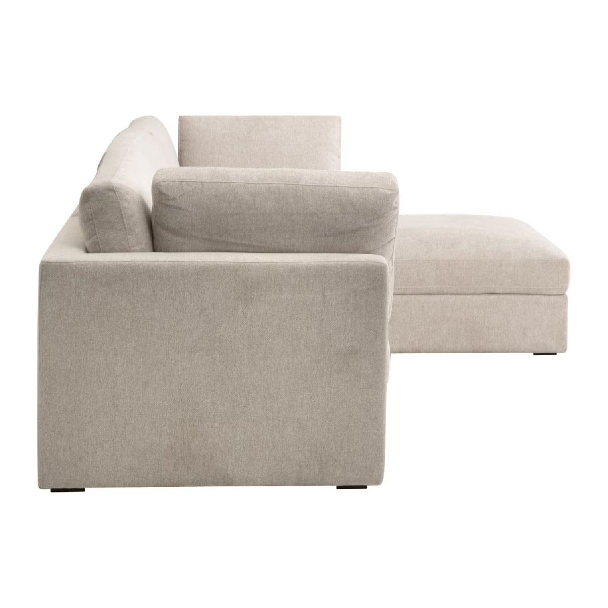 Modern European furniture - Beige Modular Sofa Chair - www.oroa.com | Oroa.com