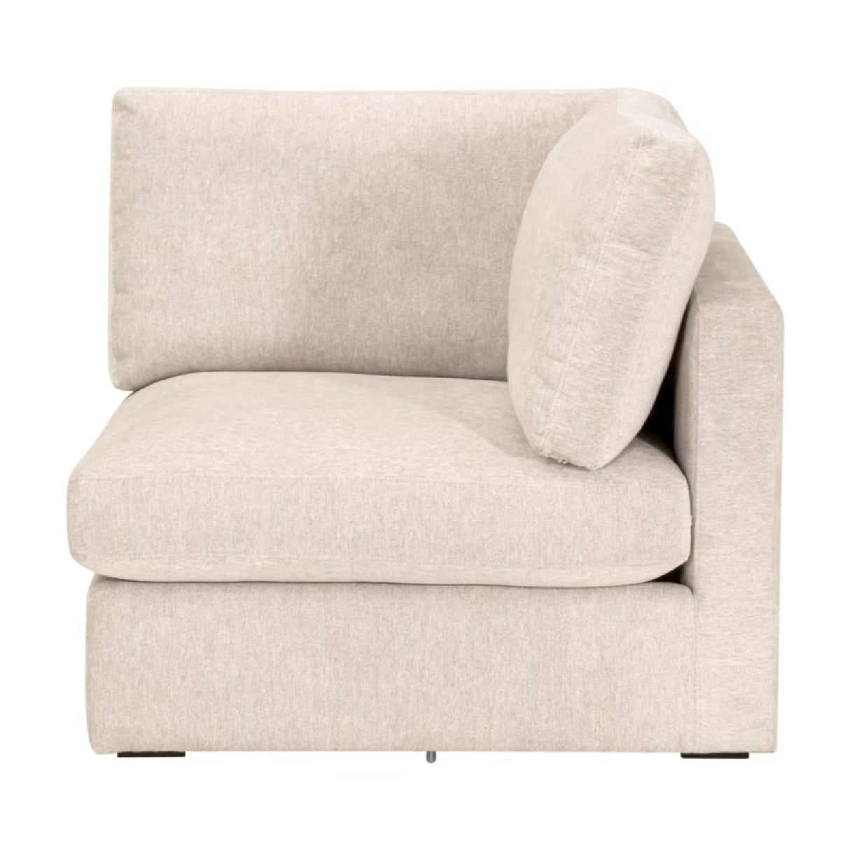 Modern European furniture - Beige Modular Sofa Chair - www.oroa.com | Oroa.com