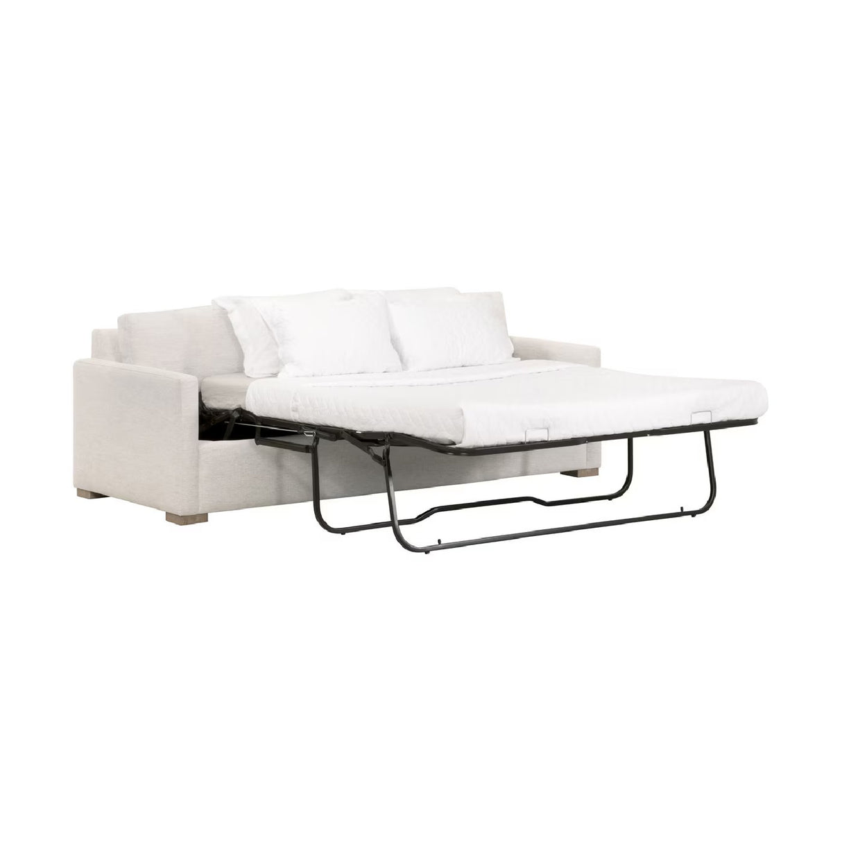 Gray Slim-Armed Queen Sleeper Sofa | Oroa.com