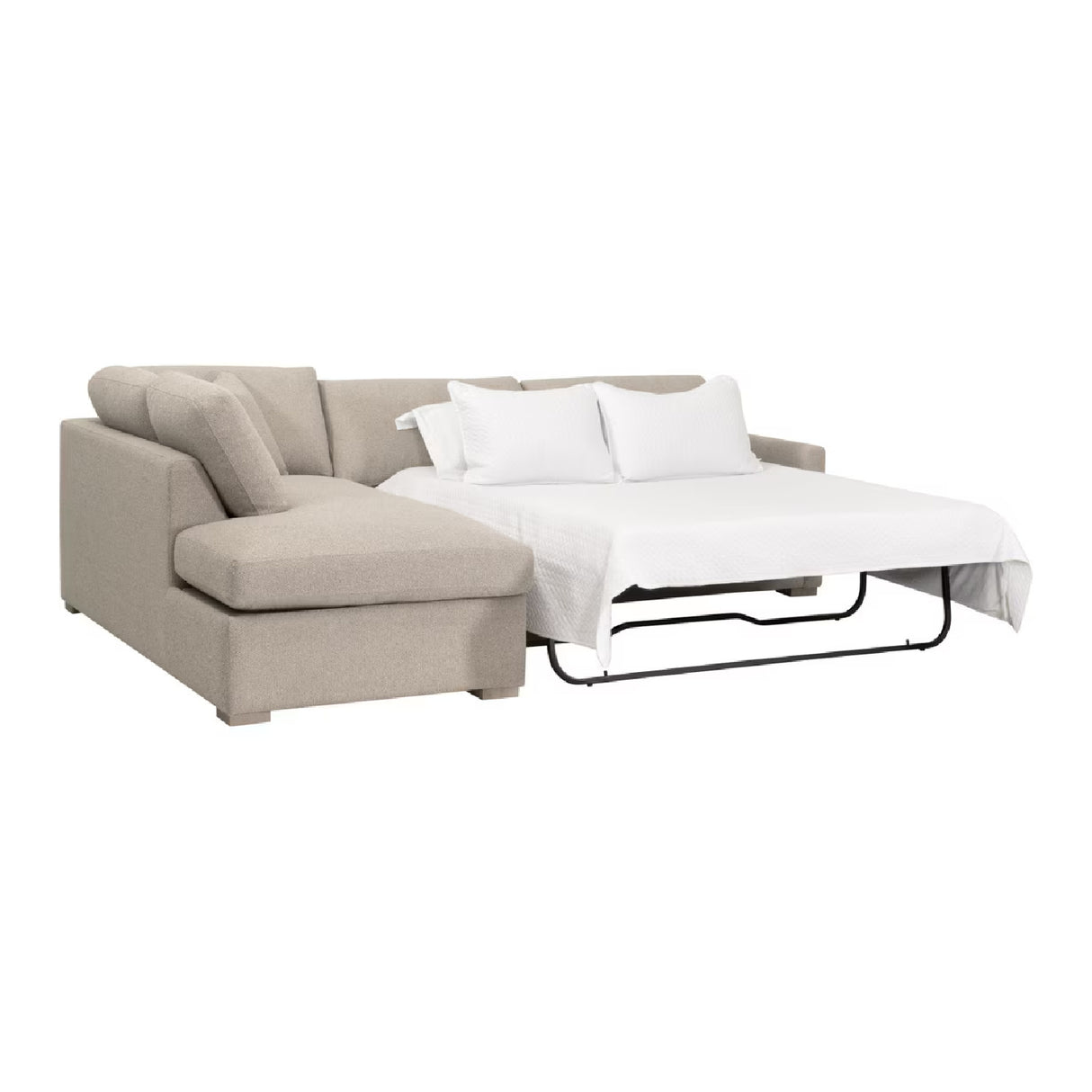 Modern European furniture - Boucle Queen Sleeper Sofa - www.oroa.com | Oroa.com