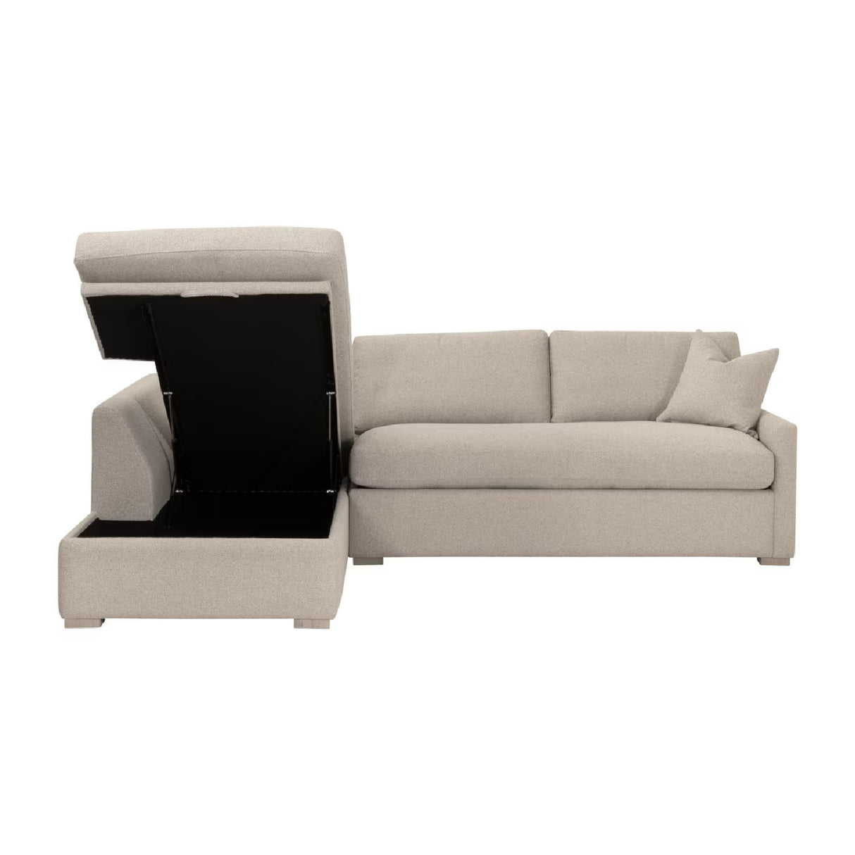 Modern European furniture - Boucle Queen Sleeper Sofa - www.oroa.com | Oroa.com
