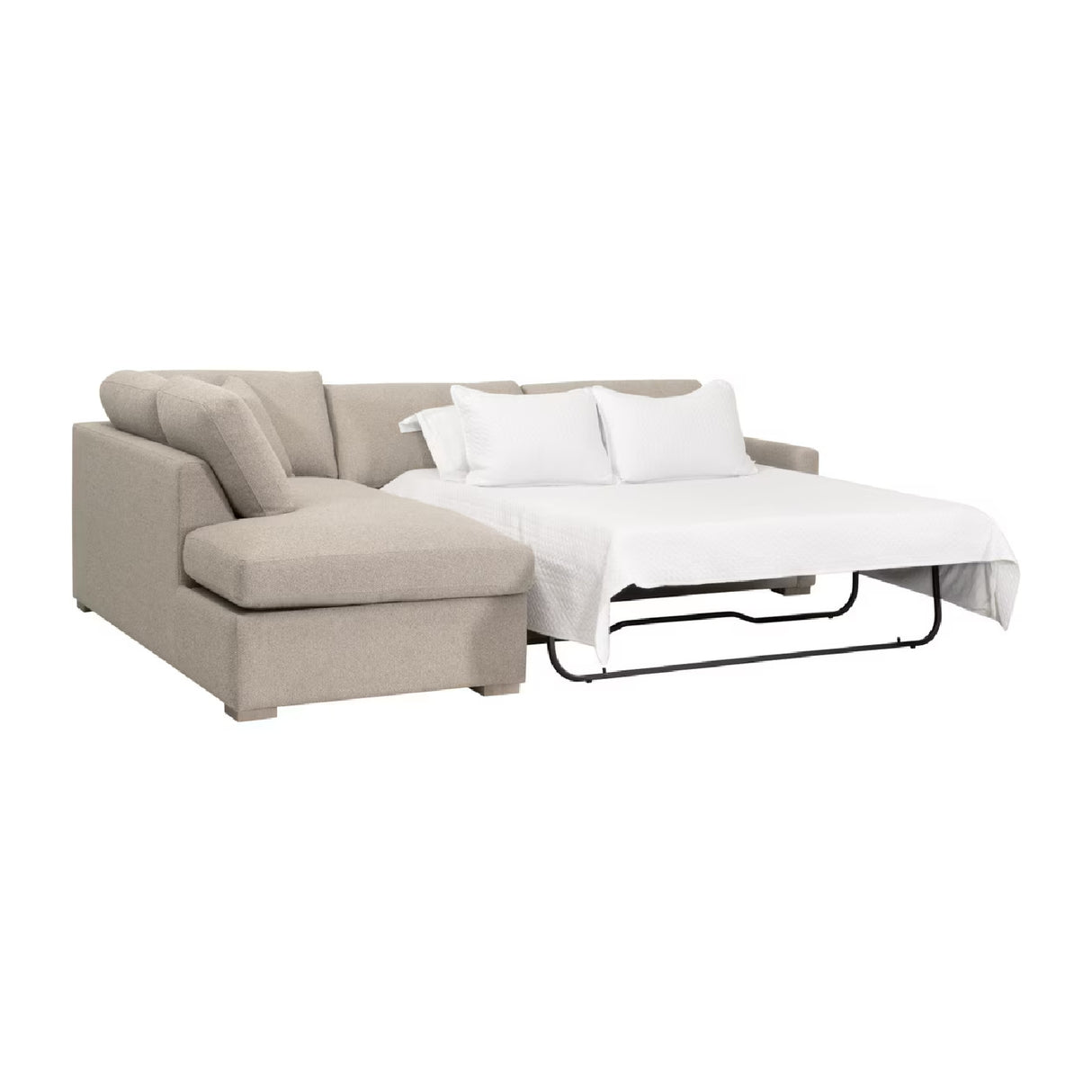 Modern European furniture - Boucle Queen Sleeper Sofa - www.oroa.com | Oroa.com