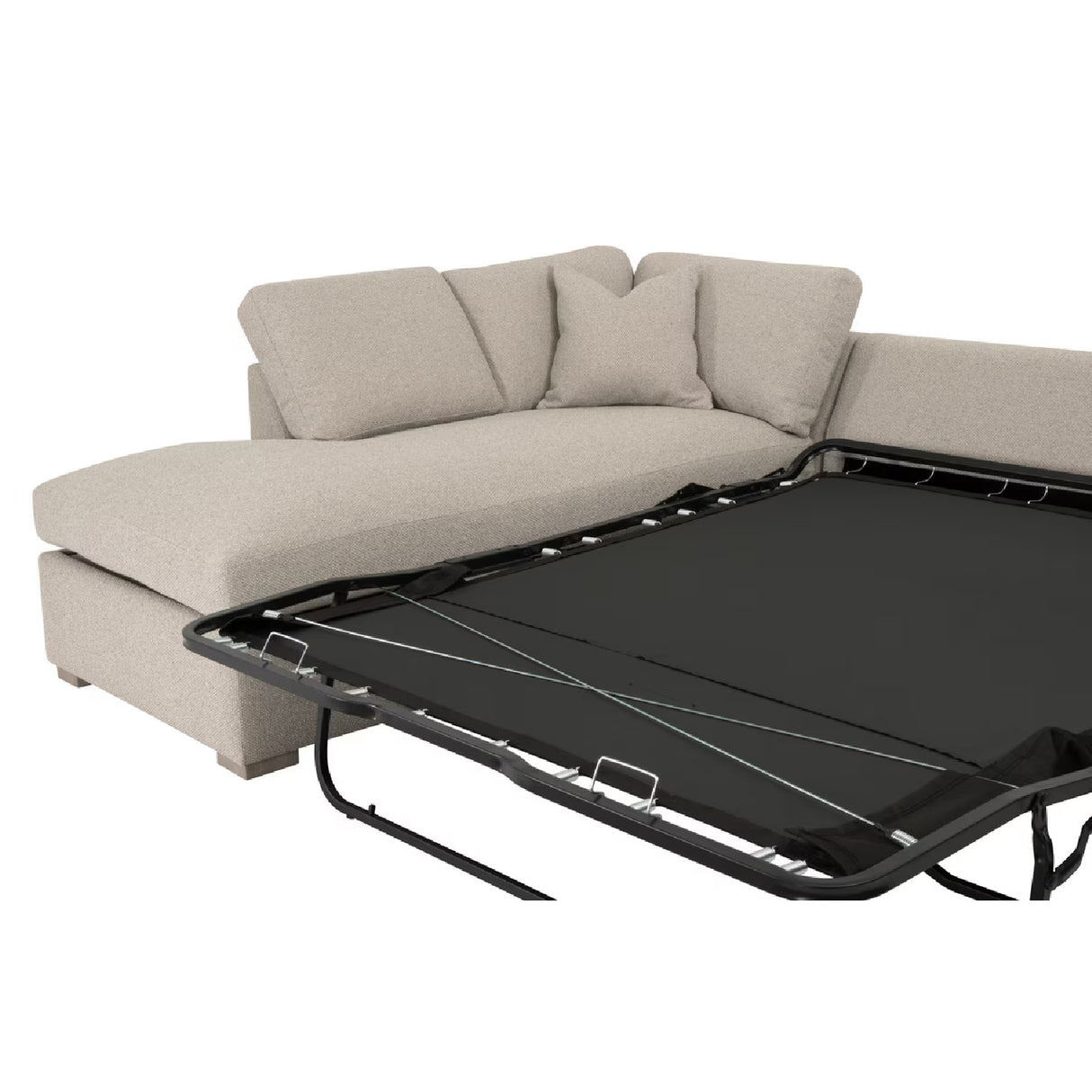 Modern European furniture - Boucle Queen Sleeper Sofa - www.oroa.com | Oroa.com