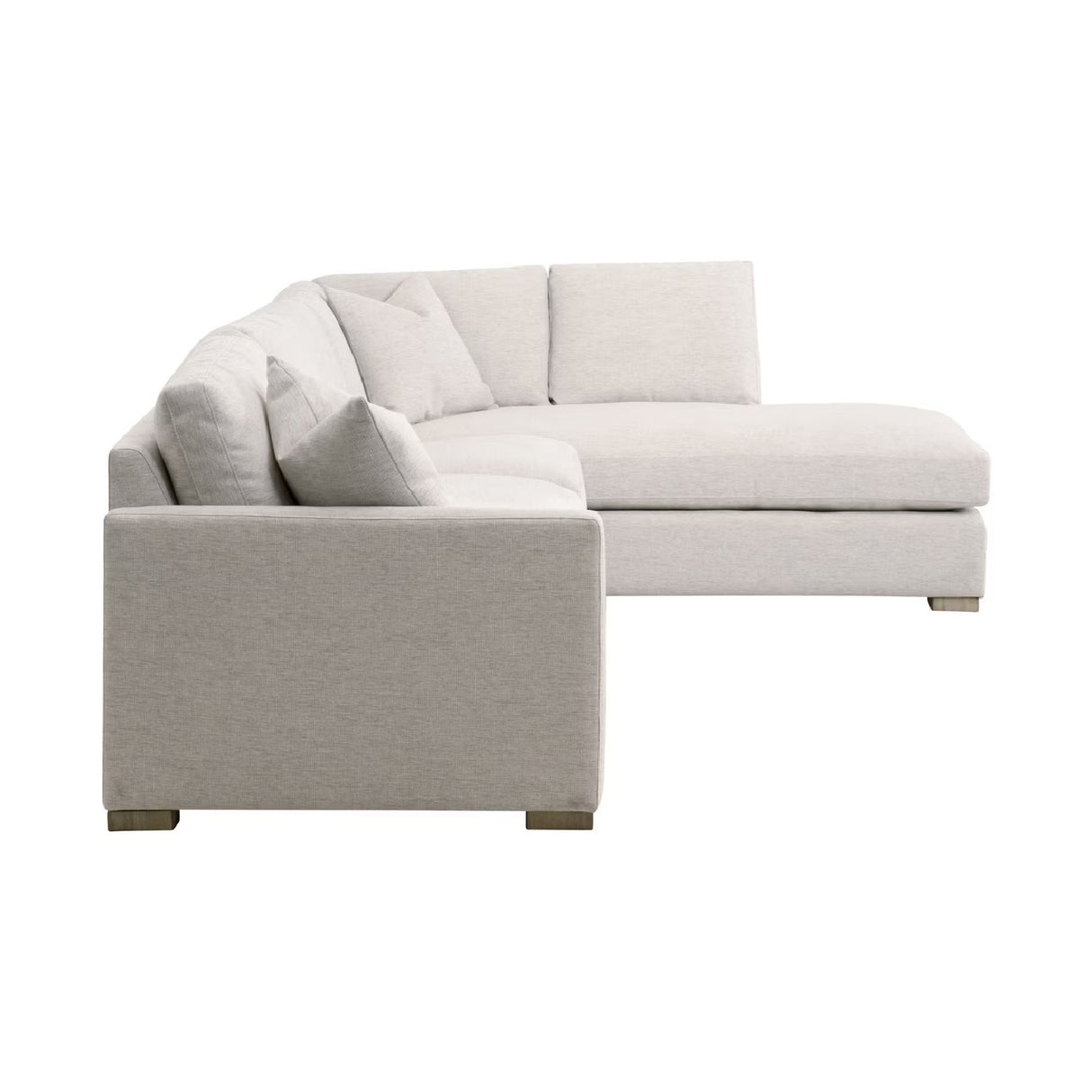 Gray Modular Chaise Lounge | Oroa.com