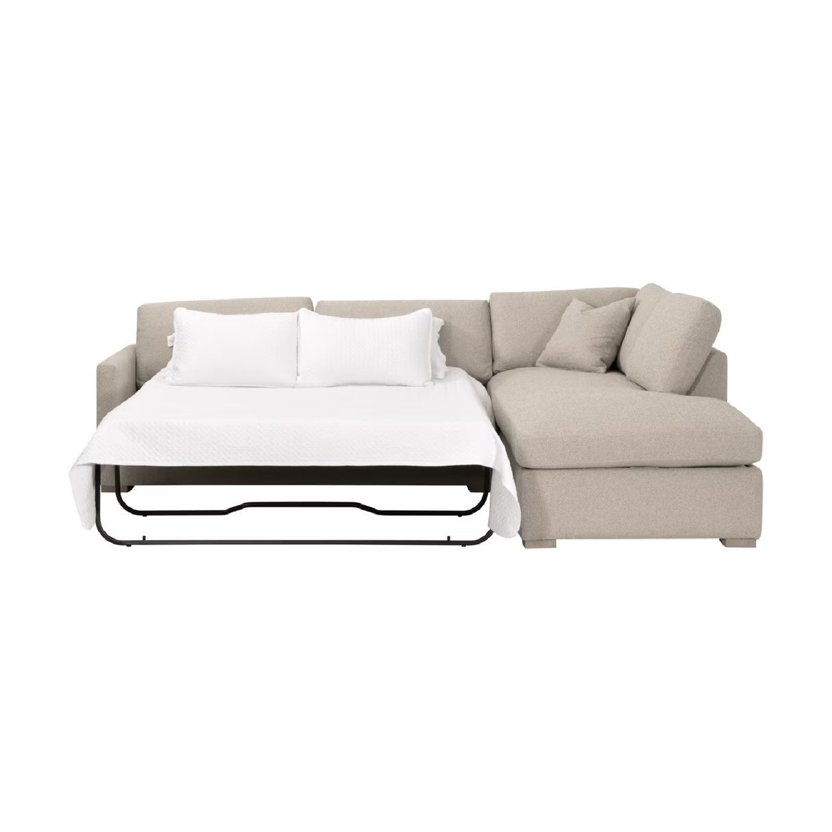 Modern European furniture - Boucle Queen Sleeper Sofa - www.oroa.com | Oroa.com