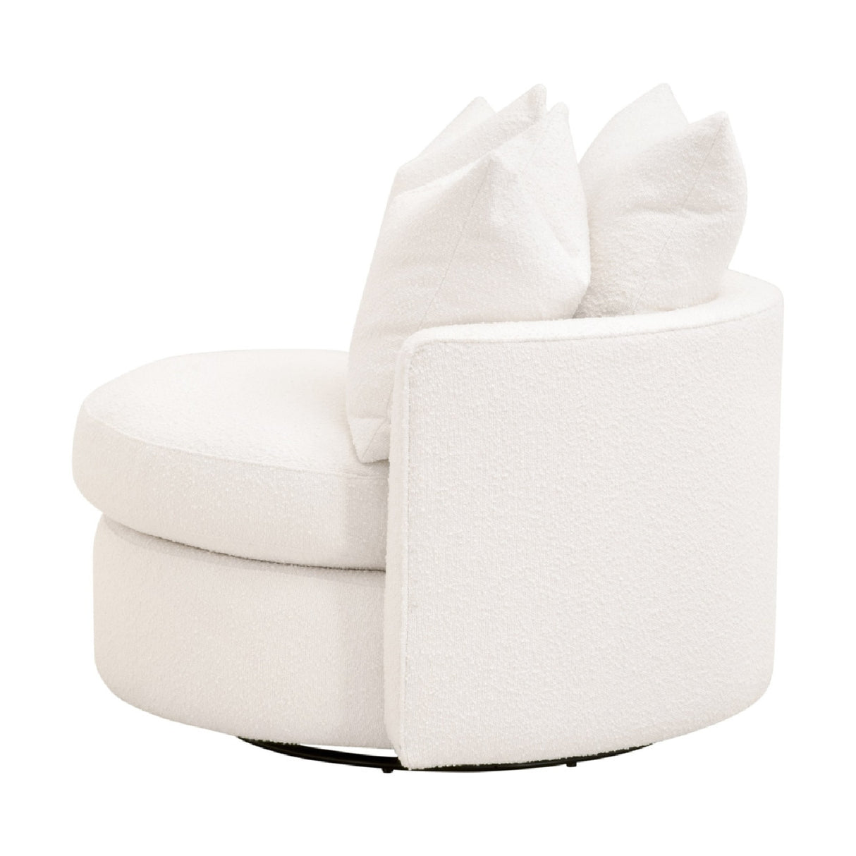 Round Petite Swivel Sofa | Oroa.com