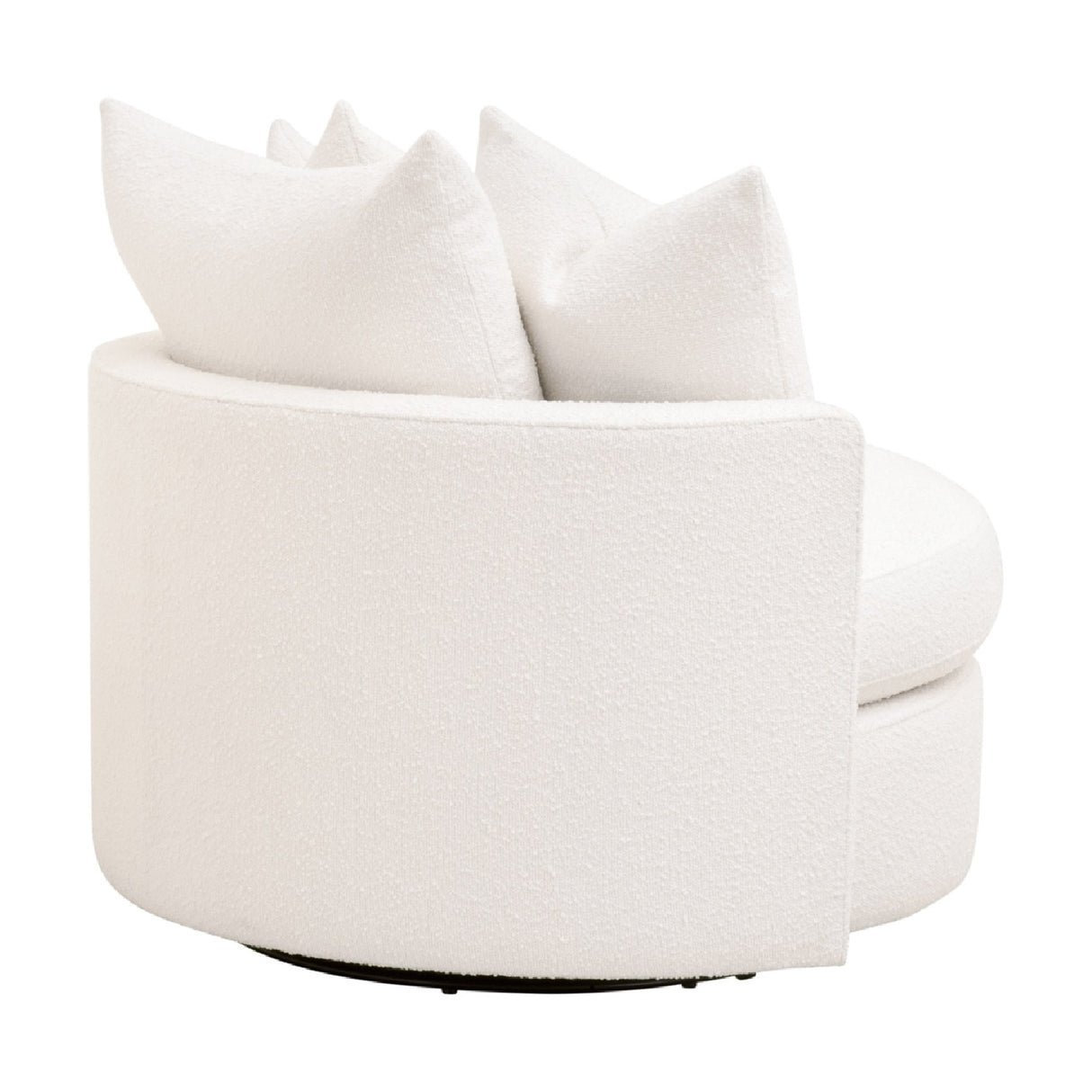 Round Petite Swivel Sofa | Oroa.com