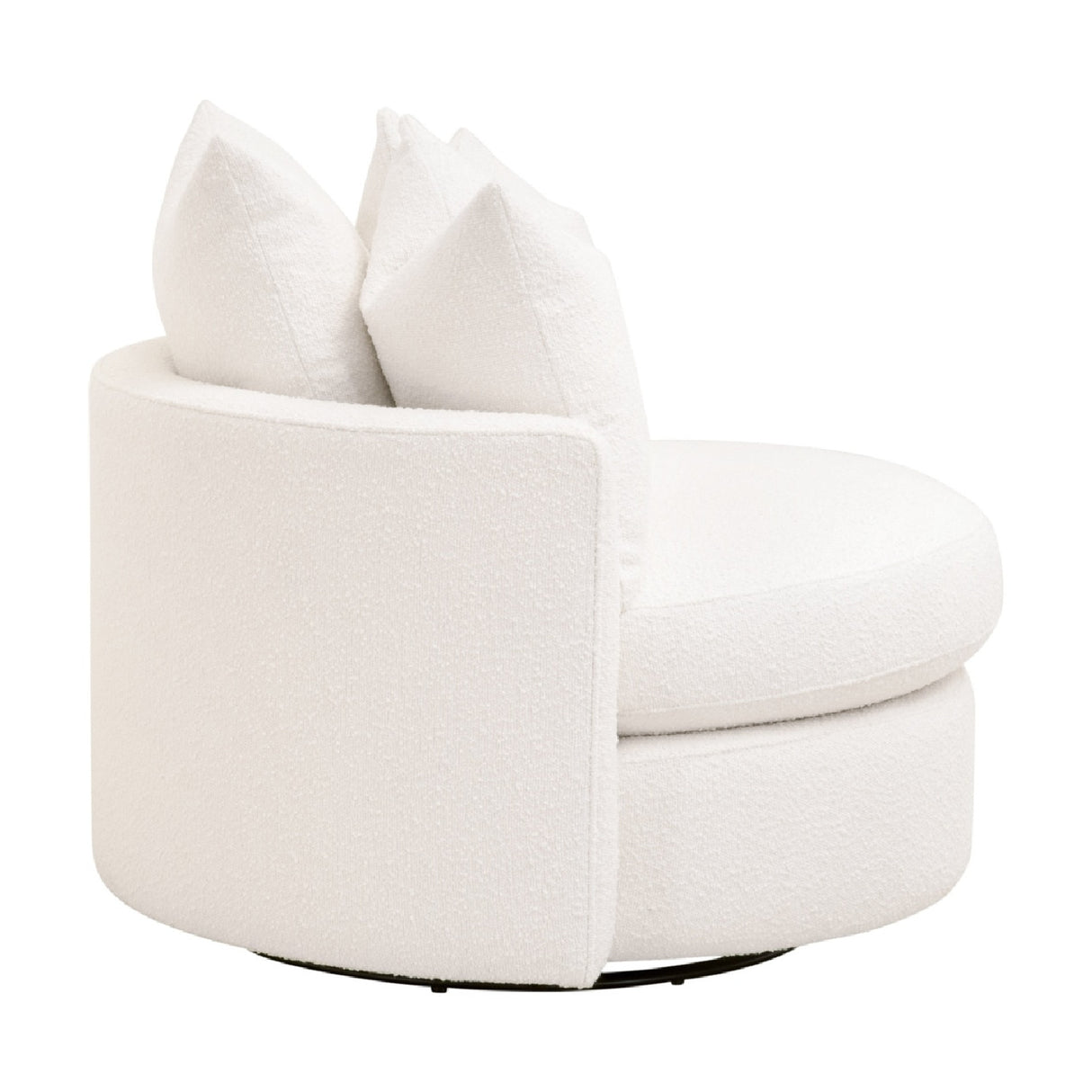 Round Petite Swivel Sofa | Oroa.com