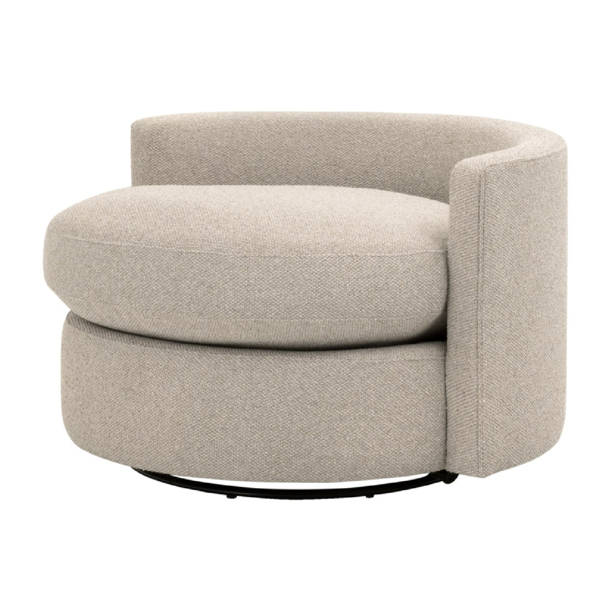 Round Petite Swivel Sofa | Oroa.com