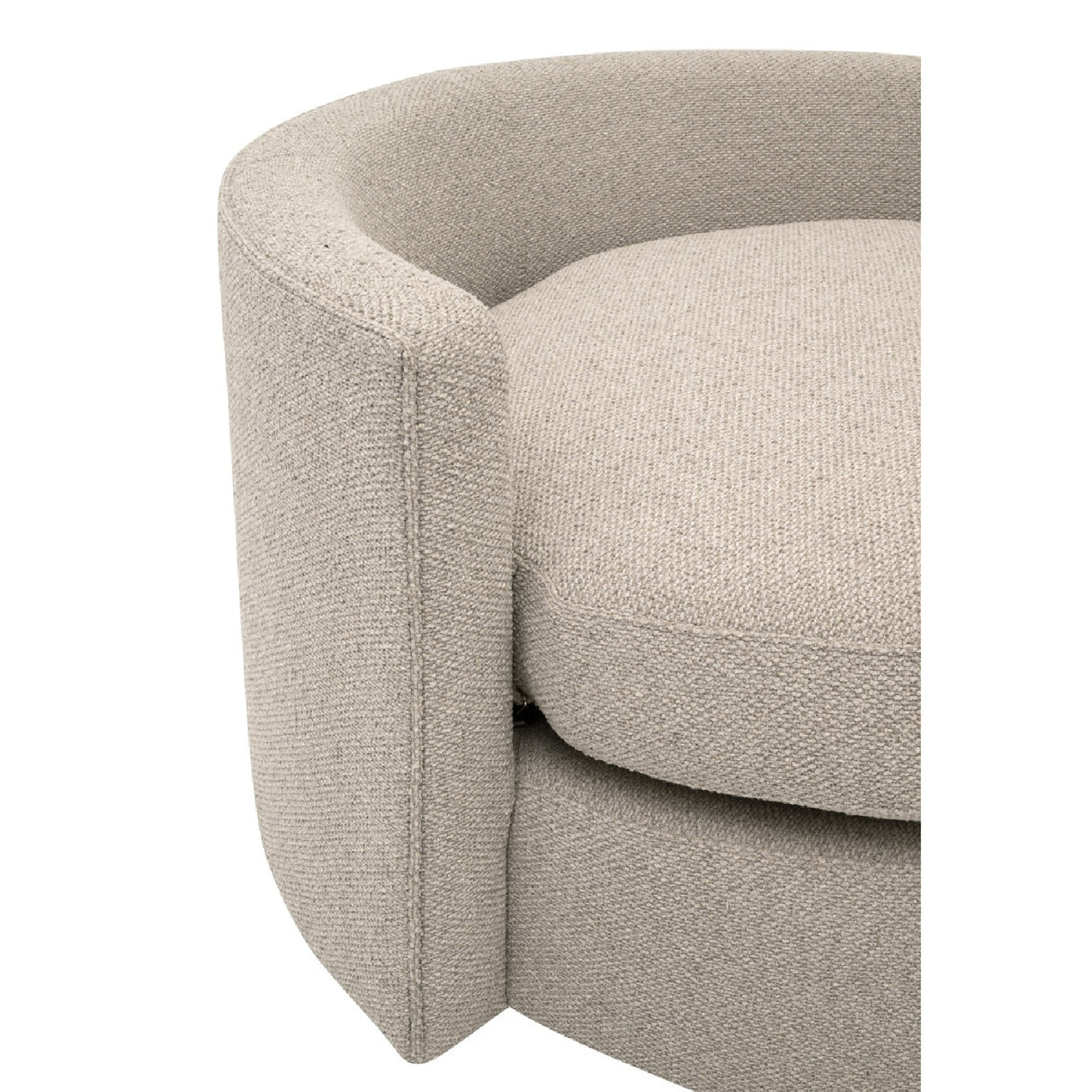 Round Petite Swivel Sofa | Oroa.com