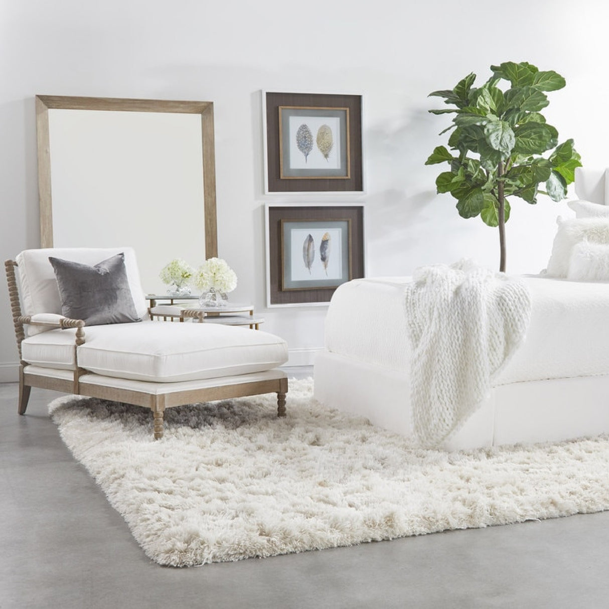 Gray Oak Chaise Lounge | Oroa.com