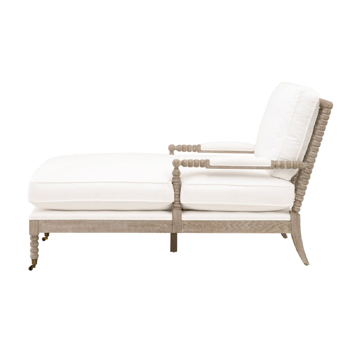 Gray Oak Chaise Lounge | Oroa.com