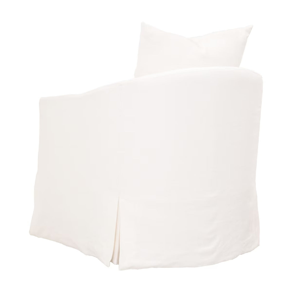 Skirted Swivel Club Chair | Oroa.com