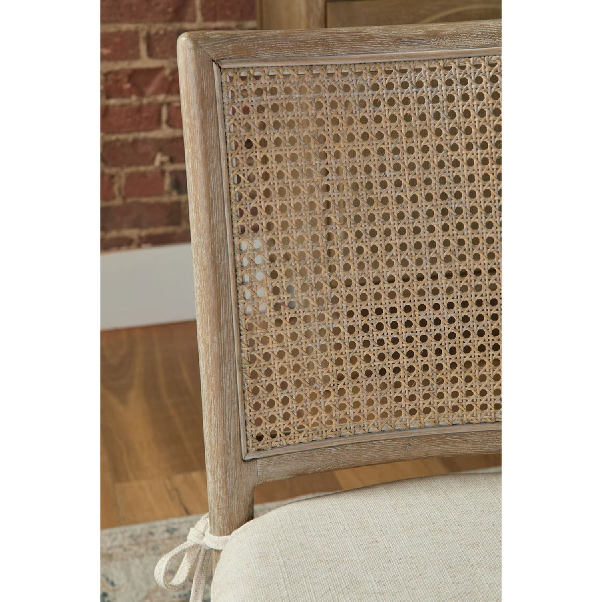 Oak Canework-Back Dining Chairs (2) | Oroa.com