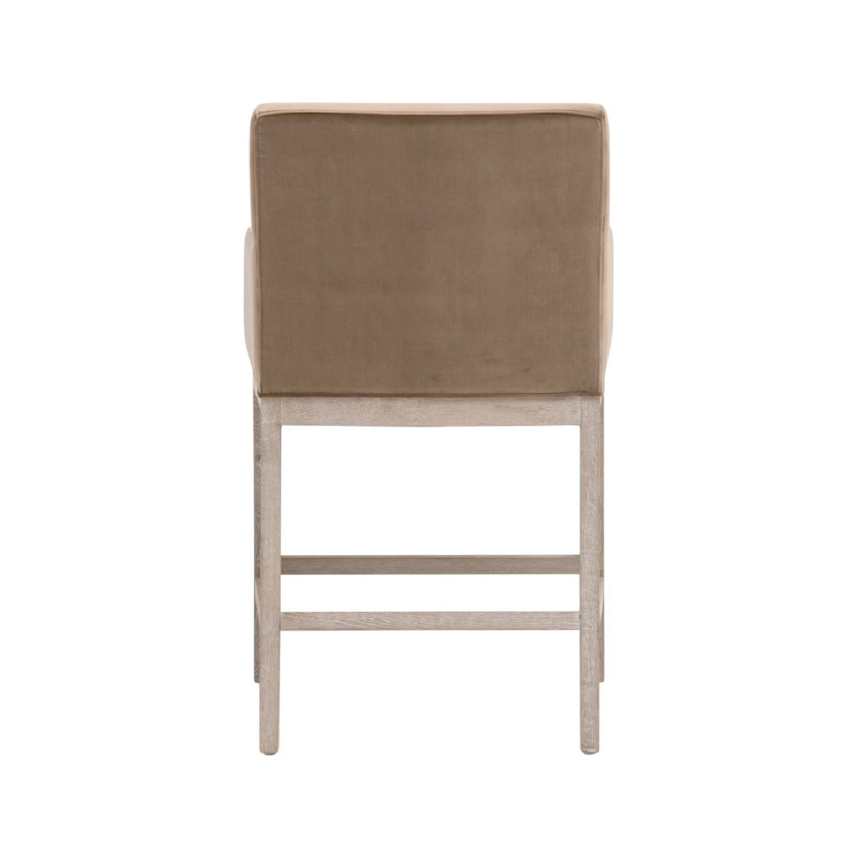 Brown Velvet Counter Stool | Oroa.com