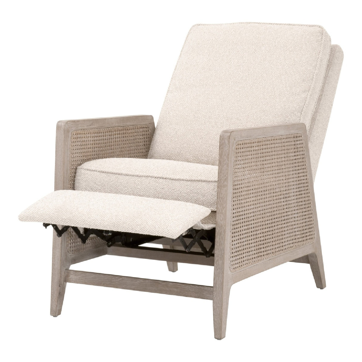 Beige Linen Recliner Chair | Oroa.com