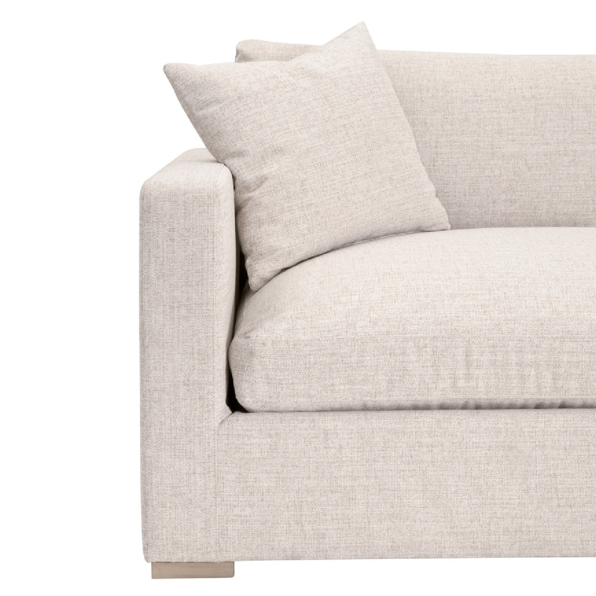 Beige Track-Armed Outdoor Sofa | Oroa.com