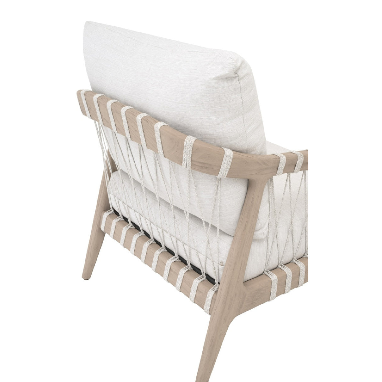 White Cushioned Outdoor Club Chair | Oroa.com