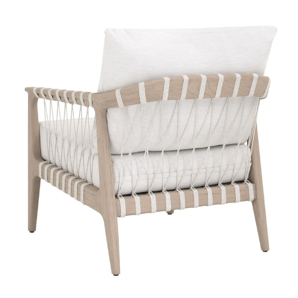 White Cushioned Outdoor Club Chair | Oroa.com