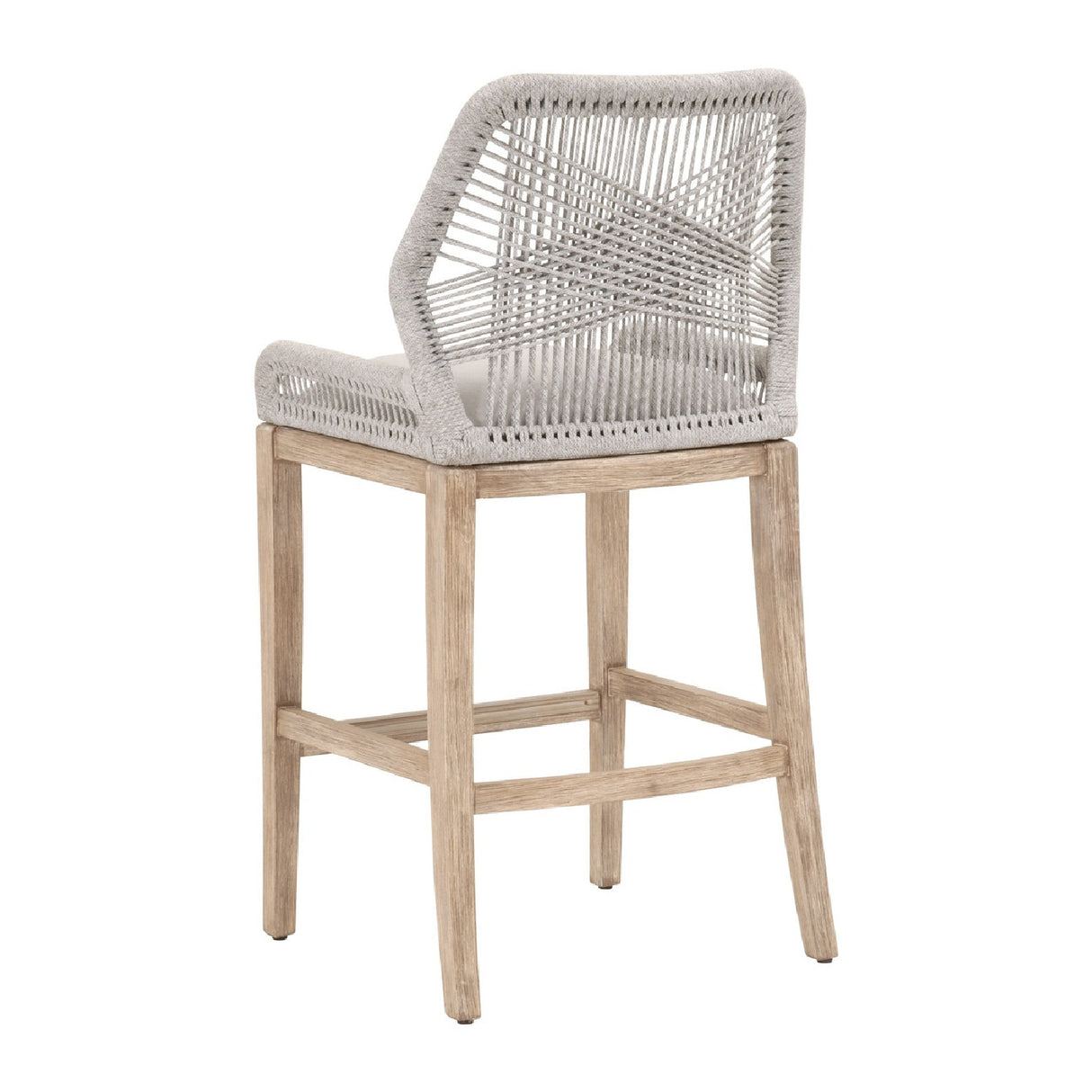 Woven Flat Rope Bar Stool | Oroa.com