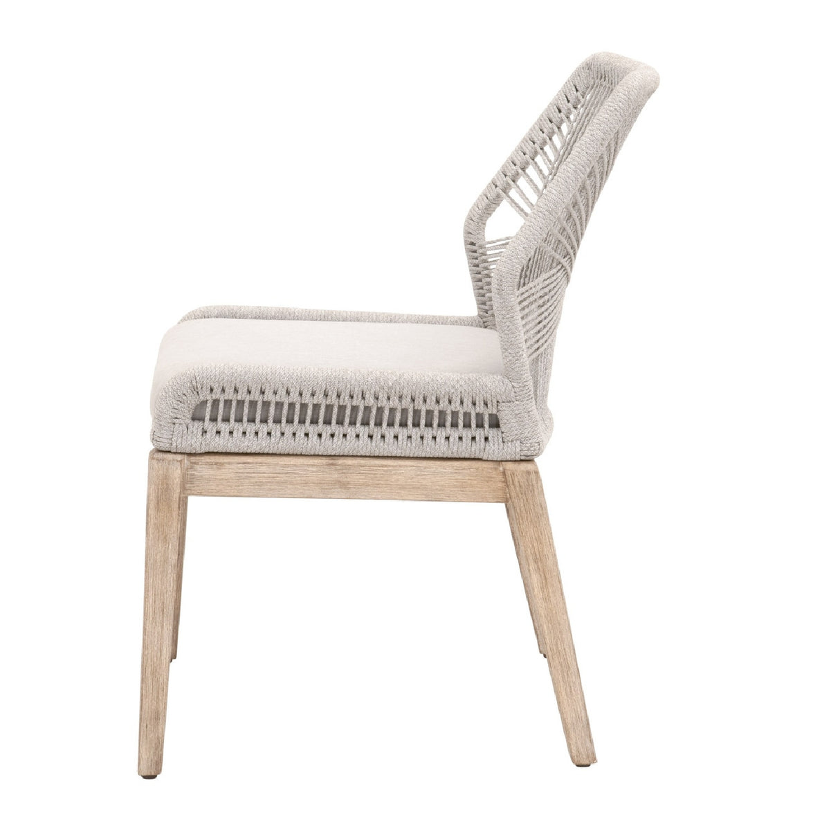 Woven Flat Rope Dining Chairs (2) | Oroa.com