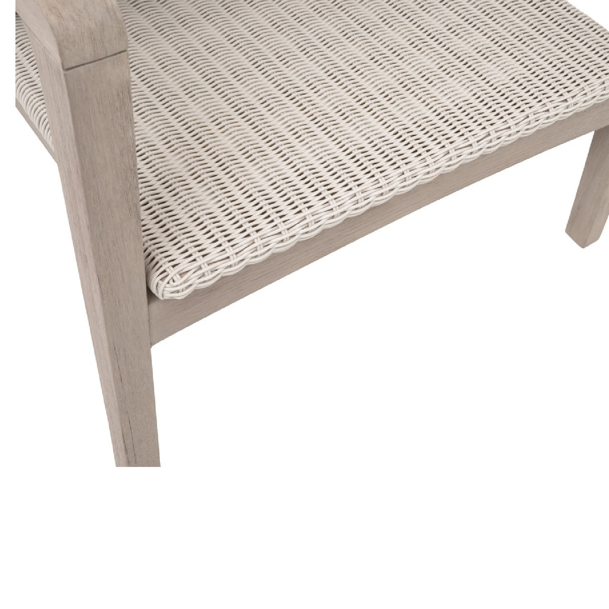 Modern European furniture - White Rattan Outdoor Club Chair - www.oroa.com | Oroa.com