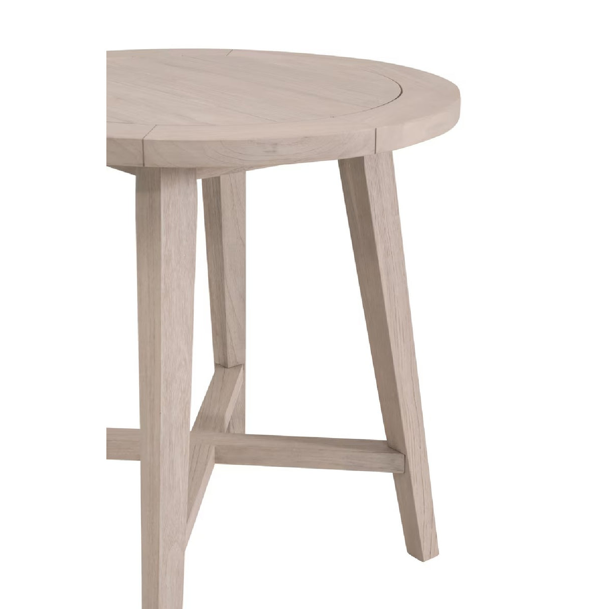 Outdoor Teak Round Counter Table | Oroa.com