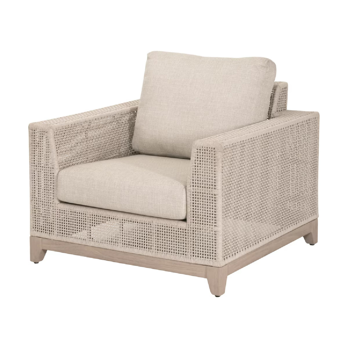 Modern European furniture - Flat Rope Outdoor Sofa Chair - www.oroa.com | Oroa.com