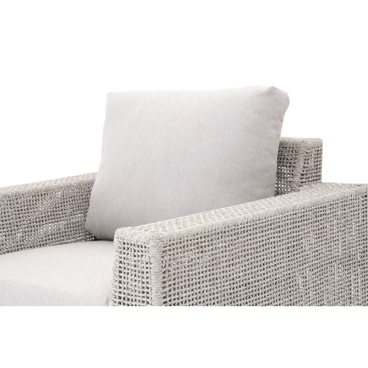 Modern European furniture - Flat Rope Outdoor Sofa Chair - www.oroa.com | Oroa.com
