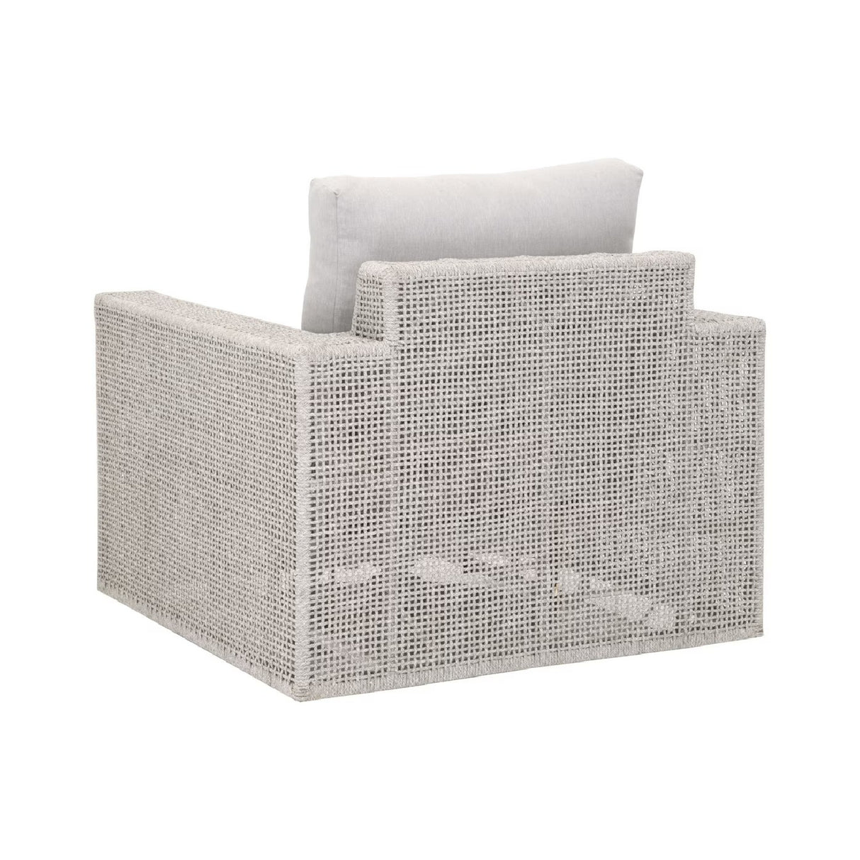 Flat Rope Outdoor Swivel Chair | Oroa.com