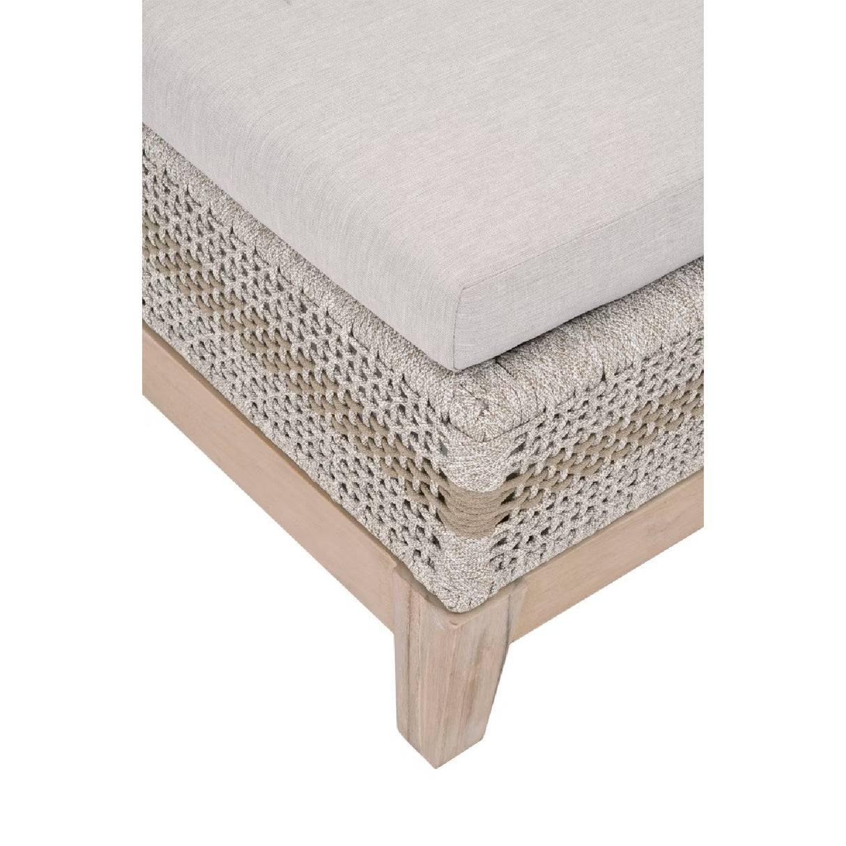 Taupe Stripes Outdoor Chaise Lounge | Oroa.com