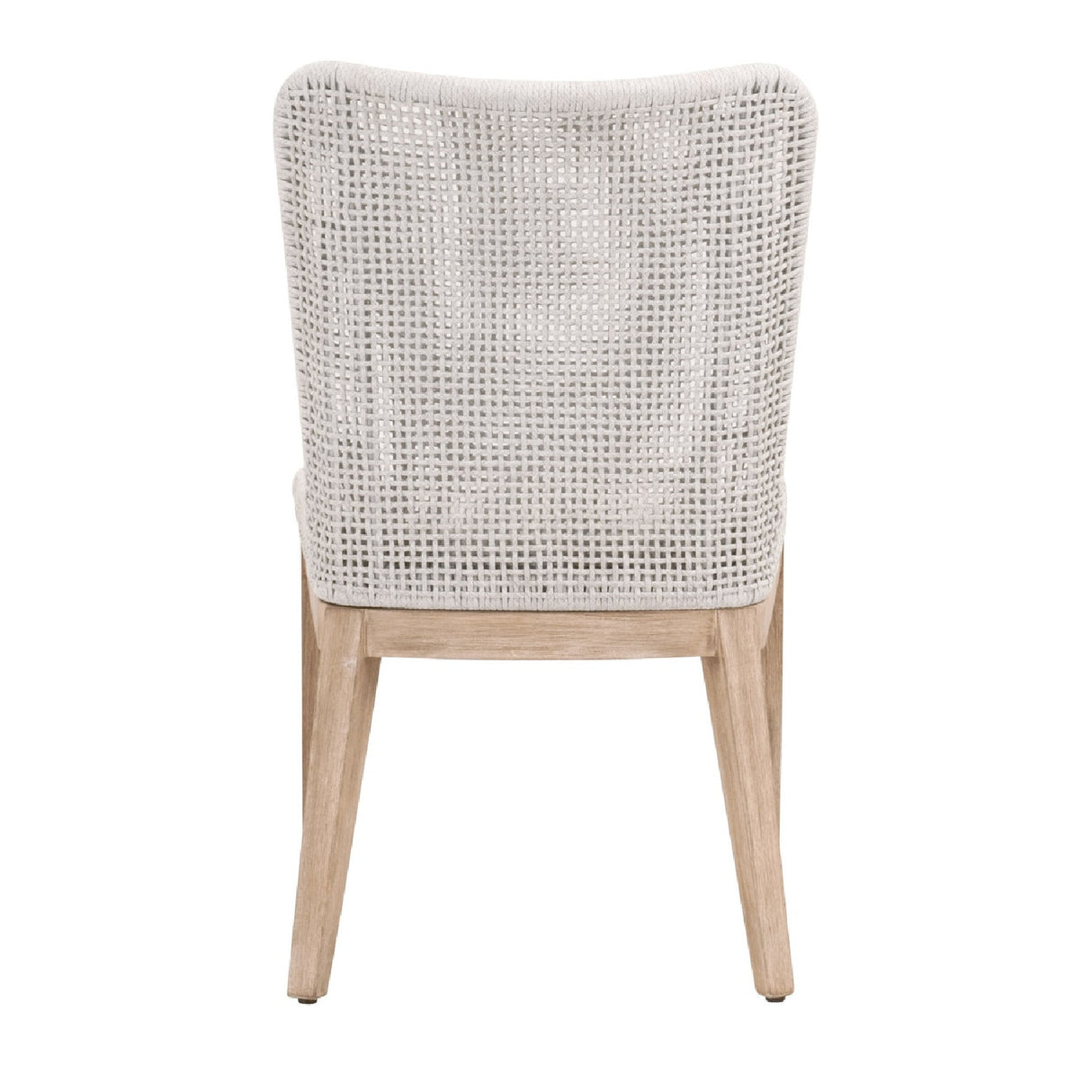 White Speckle Rope Dining Chairs (2) | Oroa.com
