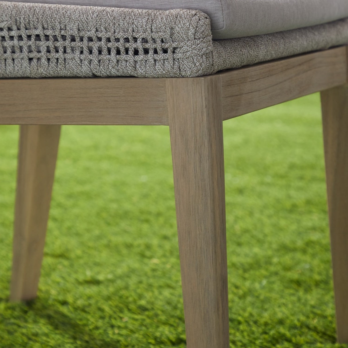 White Rope Outdoor Dining Chairs (2) | Oroa.com