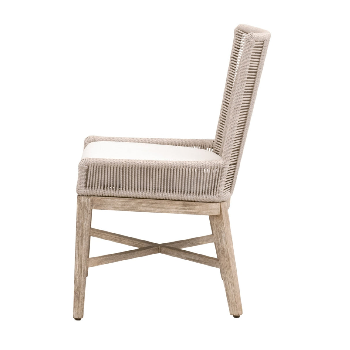 Beige Rope Dining Chairs (2) | Oroa.com