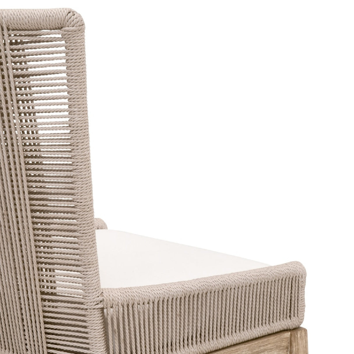 Beige Rope Dining Chairs (2) | Oroa.com