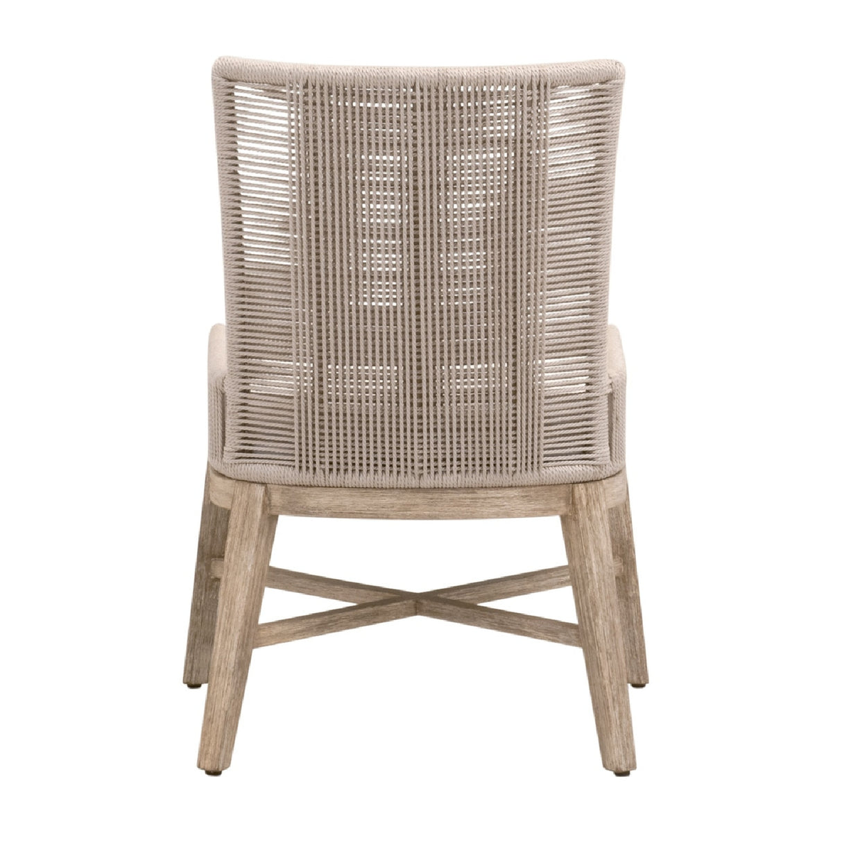 Beige Rope Dining Chairs (2) | Oroa.com