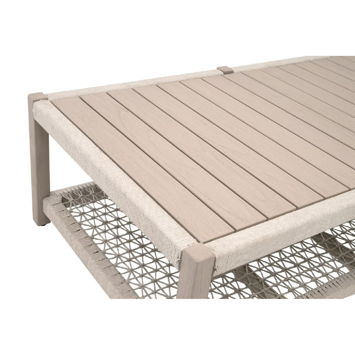 Slatted Teak Outdoor Coffee Table | Oroa.com