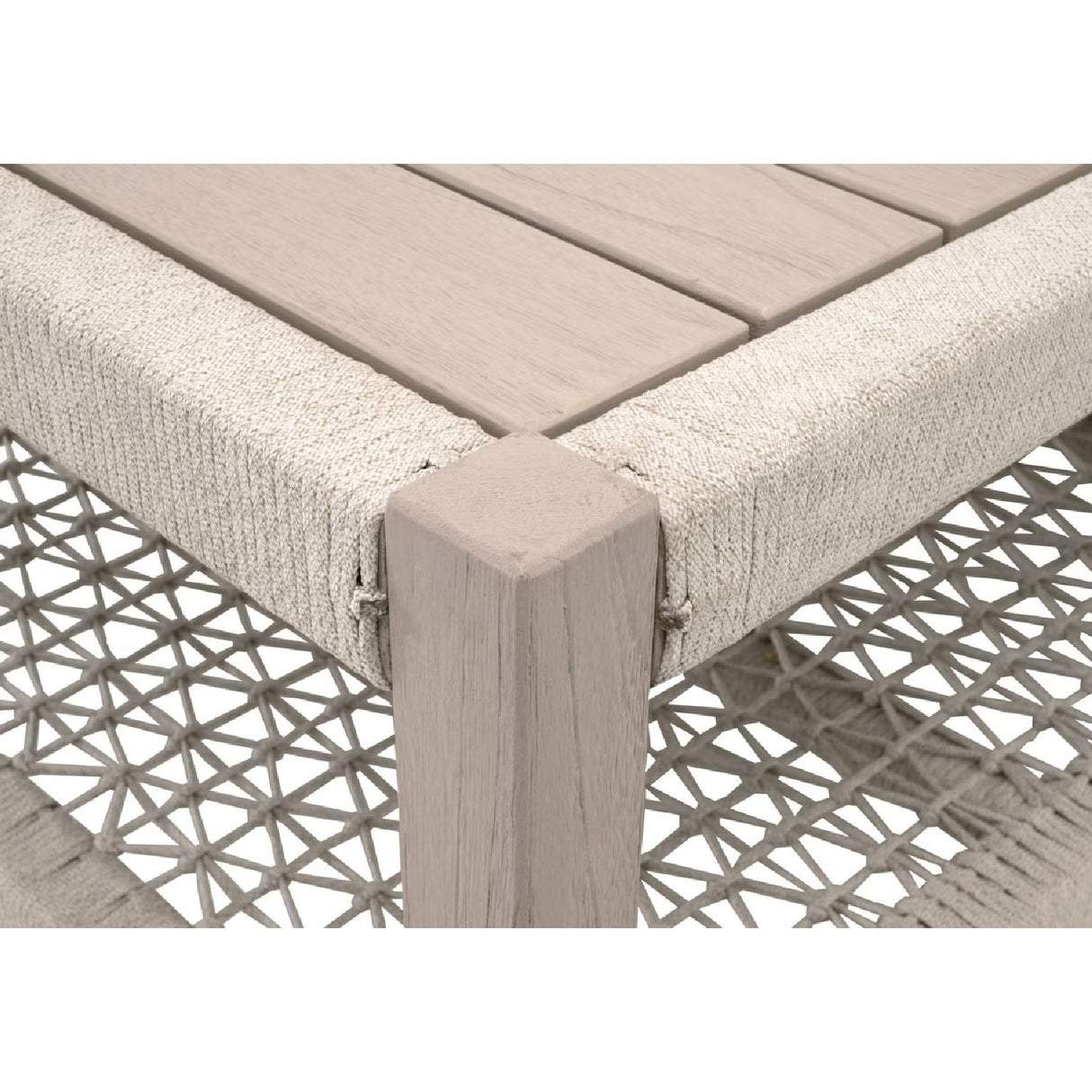 Slatted Teak Outdoor Coffee Table | Oroa.com
