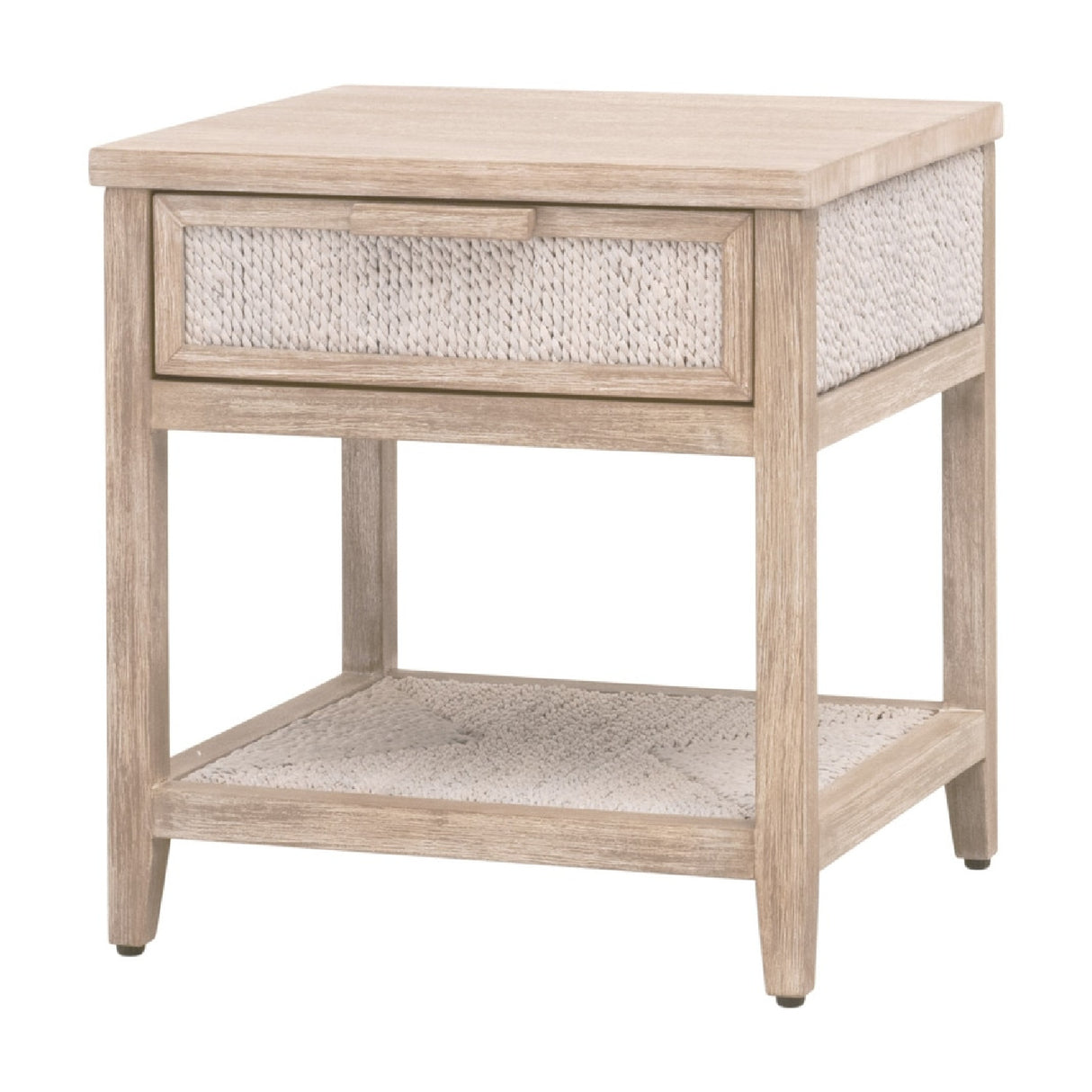 Gray Mahogany 1-Drawer Nightstand | Oroa.com