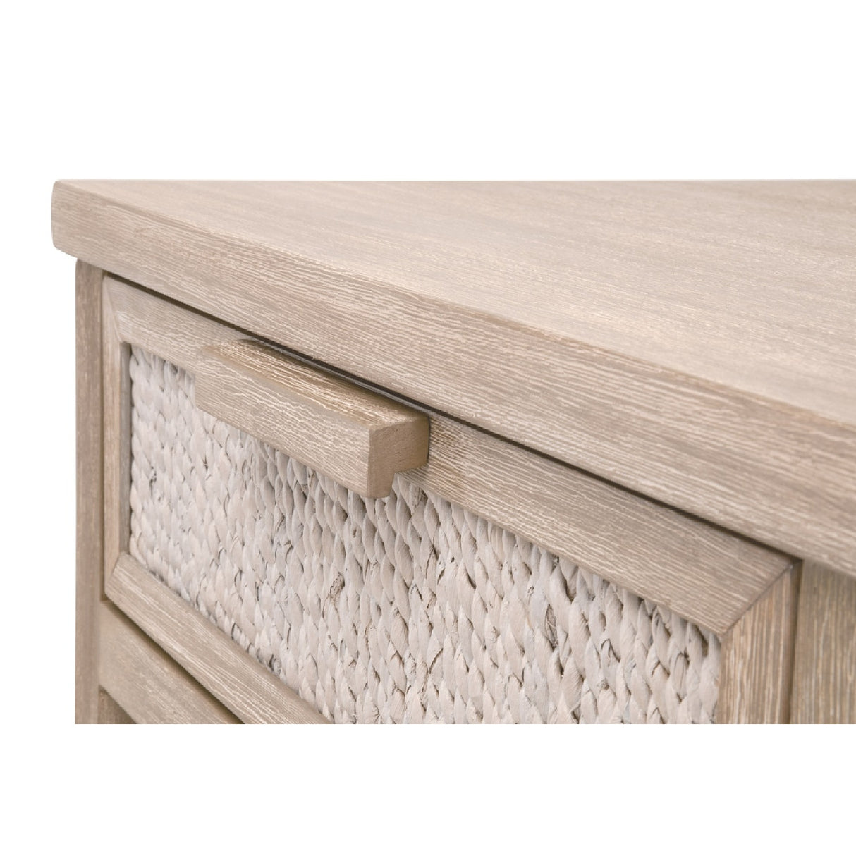 Gray Mahogany 1-Drawer Nightstand | Oroa.com
